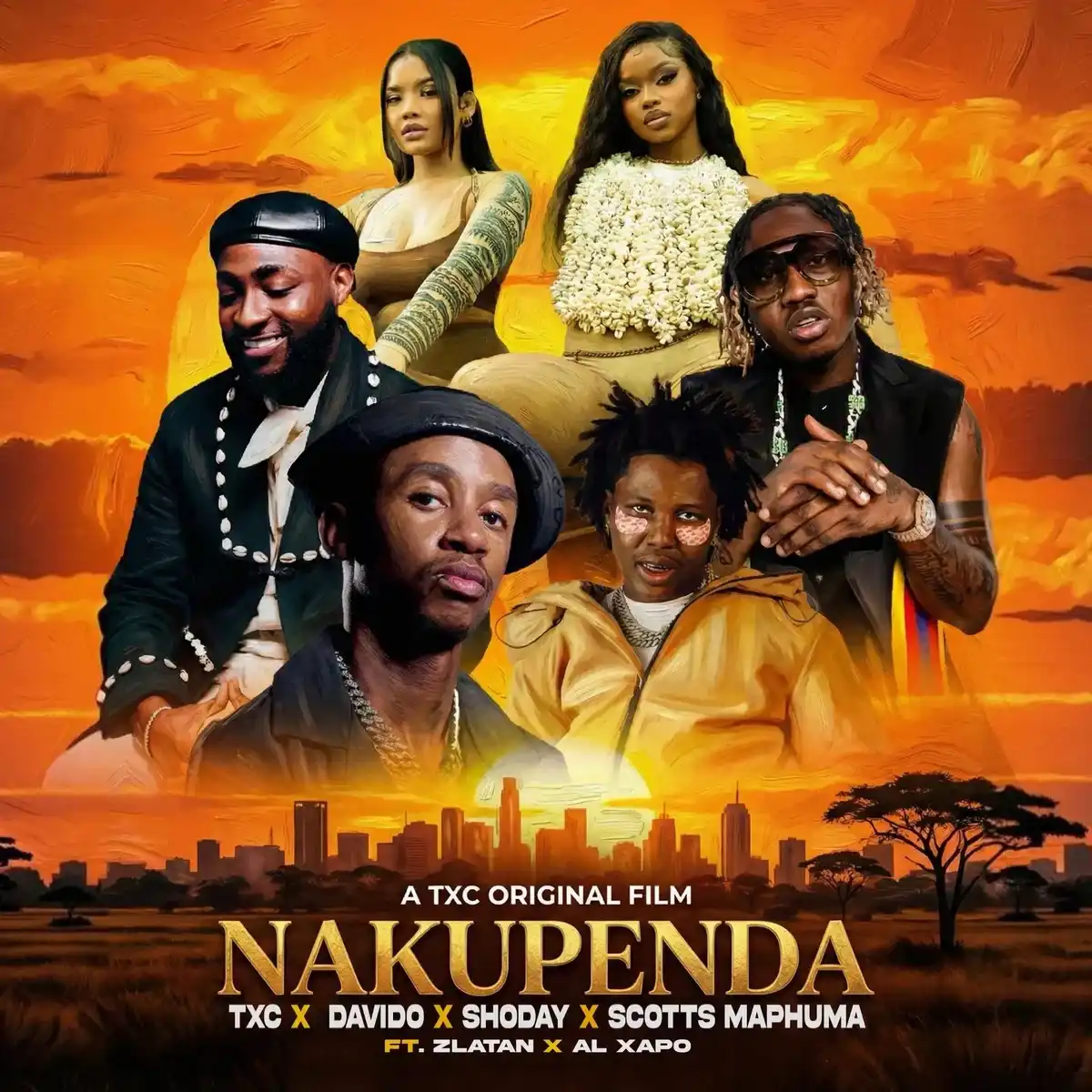 TxC – Nakupenda ft Davido, Shoday, Scotts Maphuma, Zlatan, Al Xapo