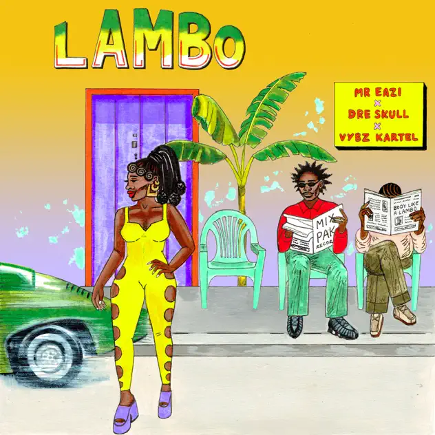 Mr Eazi – Lambo ft Dre Skull, Vybz Kartel